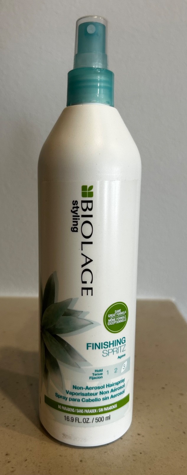 Biolage Styling Finishing Spritz Agave Level 3 Hold Non-Aero