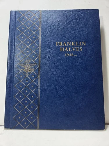 Franklin Halves 1948 album with-   19 Franklin Halves