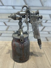 Vintage BINKS Model 62 Paint Spray Gun  with 66SH Air Cap Tip Nozzle