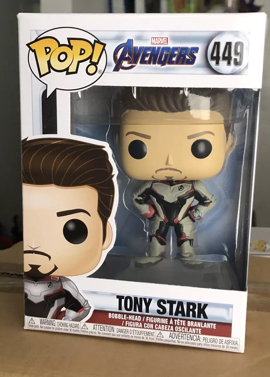 Marvel Avengers #449 - Tony Stark (Iron Man) EndGame - Funko Pop! - Brand New
