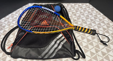 WILSON Racquetball Racquet Buzzsaw 3 7/8 grip, power strings, Free bag included