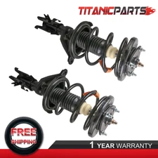 2PCS Complete Struts Assembly For 01-03 Acura EL 01-05 Honda Civic Front LH + RH