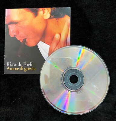 Audio CD - RICARDO FOGLI - Amore Di Guerra -  EXTREMELY RARE - Good (G)