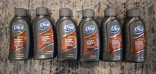 6 Pack Dial For Men Ultimate Clean Hair + Body Wash Travel Size 2 oz 