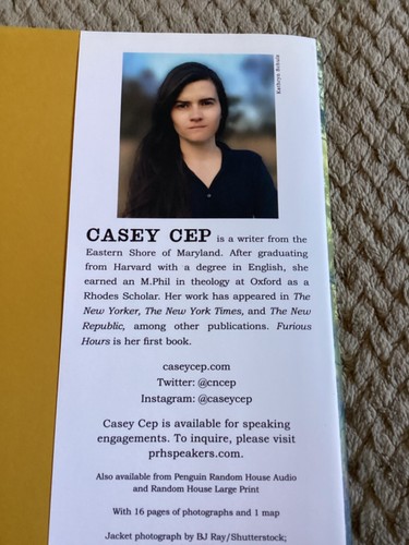 *Signed* Furious Hours: Murder, Fraud, & Last Trial of Harper Lee by Casey Cep - Picture 8 of 8