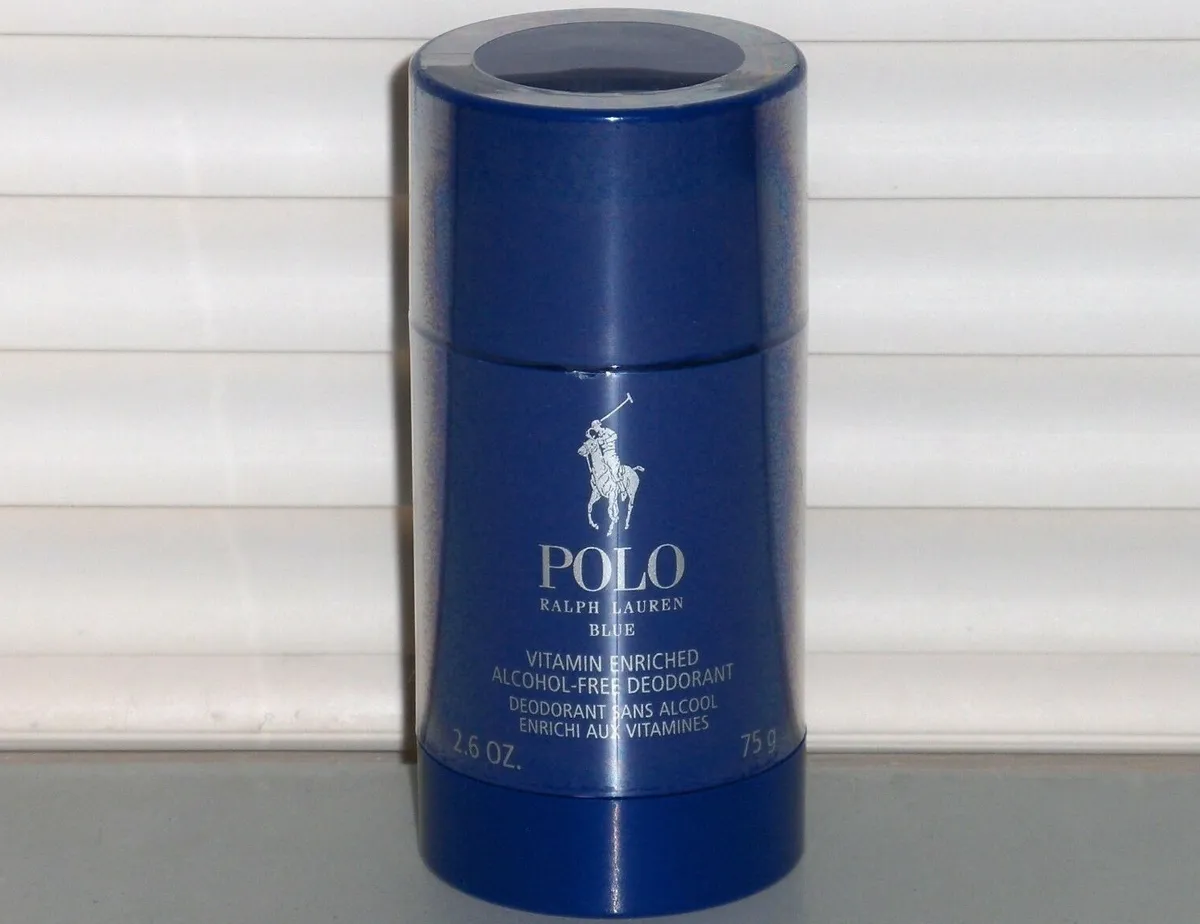 Generel Derfor Perpetual POLO BLUE RALPH LAUREN Men&#039;s Vitamin Enriched Solid Deodorant Stick  2.6 oz., NEW | eBay