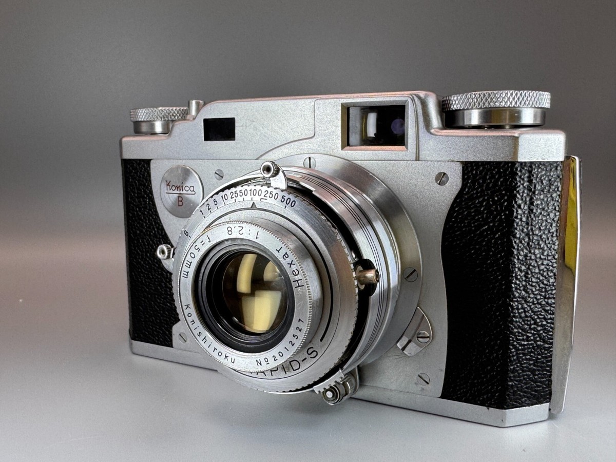 コニカ Konica IIB Rangefinder Near MINT] Konica II B IIB Rangefinder Camera 50mm f3.5 From