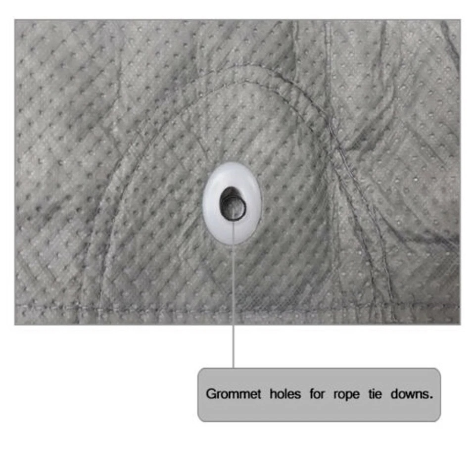 [CCT] 5 capas protección contra todo tipo de clima cubierta de coche para Volkswagen Beetle 1950-2018 Foto 4 de 4