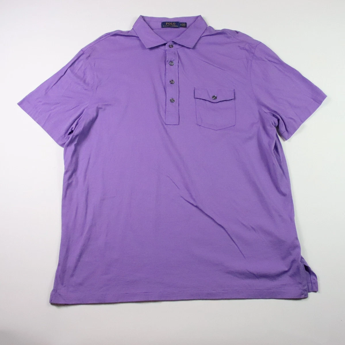 Light sales purple polo