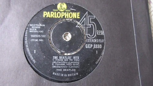 The Beatles Hits EP 1963 **VG**