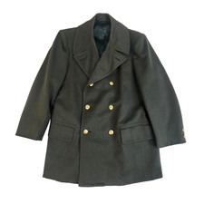 Vntg Men  s Army Green Coats South Carolina Uniform Dress Coat Peacoat Size 40