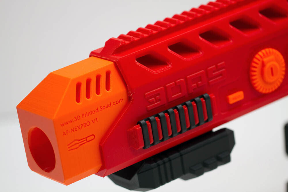 3D Printed -- Nerf Ring and Pin Sight (Set) for Nerf Dart Gun Blaster