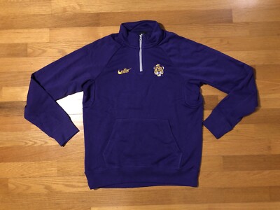 lsu nike pullover jacket