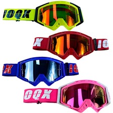 10QX Motocross MX Goggles with Extra Lens