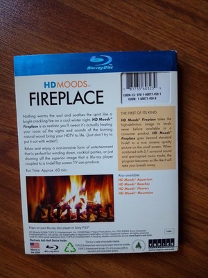 HD MOODS , Fire Place , Blu-ray , Like New Condition. 781735603536  