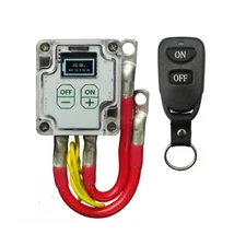 Car Battery Disconnect Isolator Cut Off Master Switch Wireless Remote Control