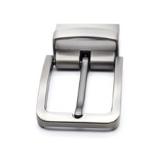 Men Reversible Belt Buckle Alloy Pin Buckle Replacement for 1.3" Wide belt