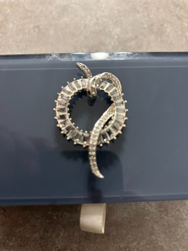 Vintage Vetri Di Murano Glass Trinket/Jewelry Box Circle with Snake - Picture 3 of 5