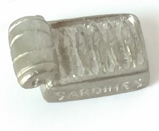 Cat-opoly Sardines Can Token Monopoly Replacement Piece Part Cat Metal