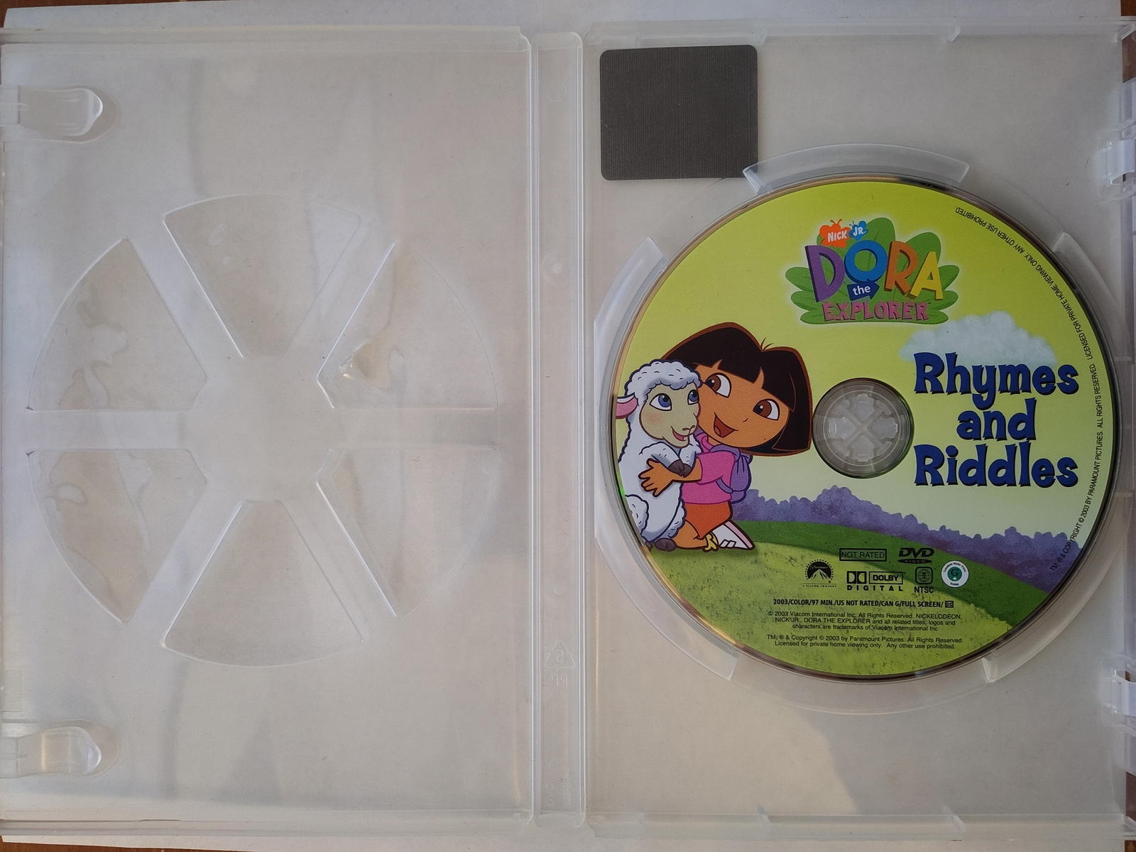 Dora the Explorer - Rhymes and Riddles (DVD, 2003, Checkpoint Security ...