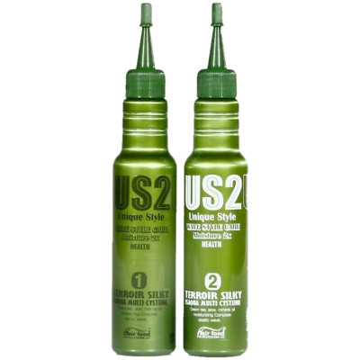 Aqua Cysteine Multi Perm Solutions #1Solution+#2 Neutralizer SET Made In KOREA 