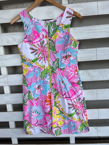 Lilly Pulitzer Nosey Posey 20th Anniversary Dress Girls / Womens L (10/12) - Picture 5 of 11