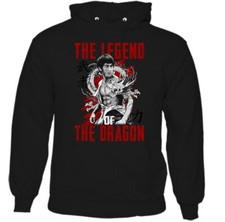 Legend of the Dragon Mens Martial Arts Hoodie MMA Training Top Gym UFC