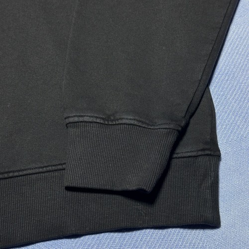 NUEVA Sudadera Pullover Negra Guess Finch Bordada Calce Grande Talla Pequeña Nueva con Etiquetas - Imagen 5 de 18