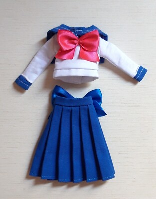 DOLL Sailor Moon Usagi Tsukino Ami Custom Dress School Uniform Divisa Scolastica