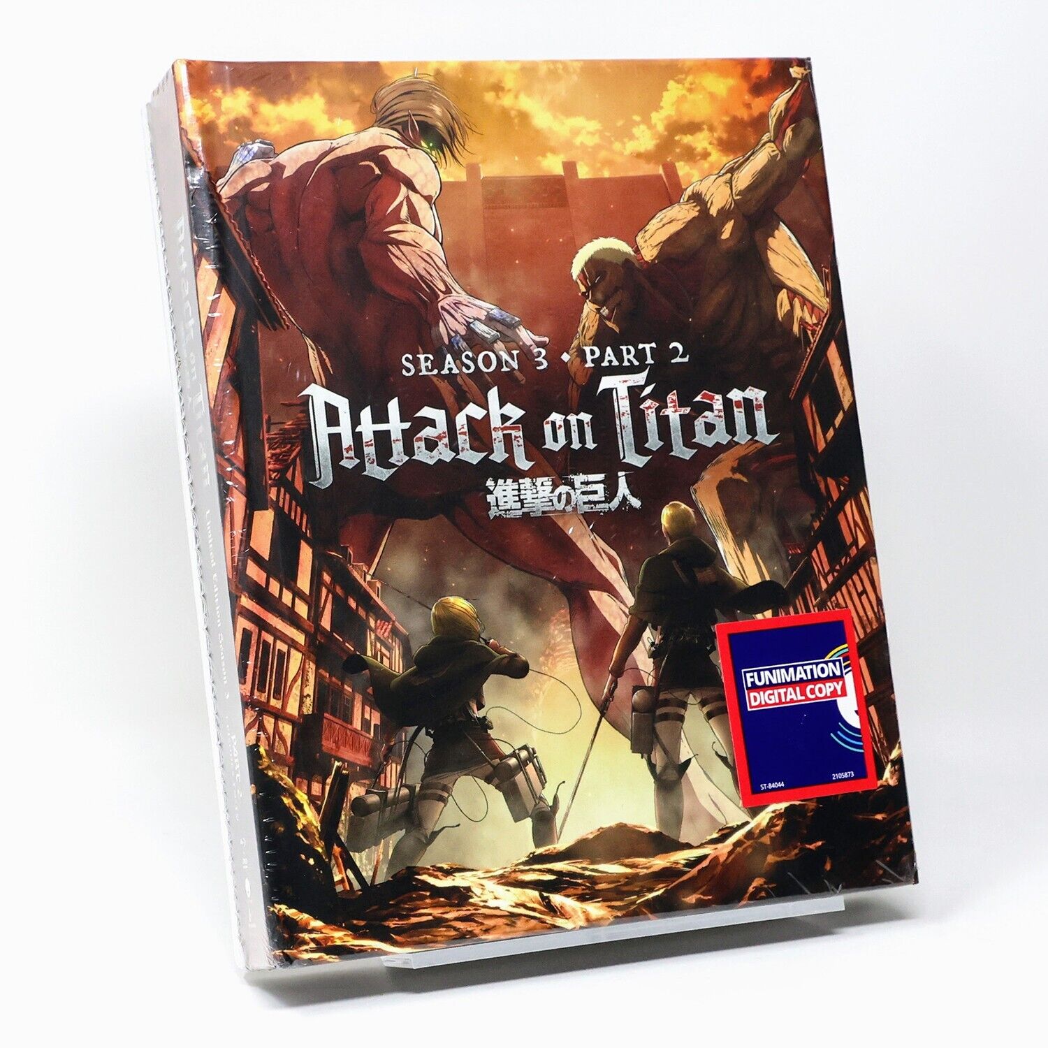 Attack on Titan Temporada Final em Blu-ray