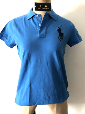 Ralph Lauren Polo s ビッグポニー POLO RALPH LAUREN (ポロ ラルフローレン) 鹿の子 BIGポニー 刺繍 半袖