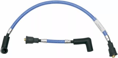 MAGNUM 3023B IGNITION WIRE BRAIDED BLUE HARLEY FXSTS 1340 SOFTAIL SPRINGER 1993