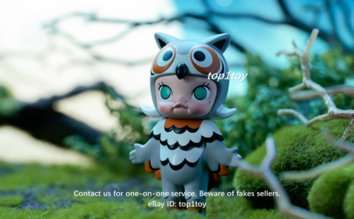 POP MART x KENNYSWORK Birdy Series Owl Molly Mini Figure - 第 1/6 張圖片