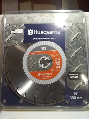Husqvarna 14'' FR3 Silver Diamond Blade Fire & Rescue  542777184 Nos