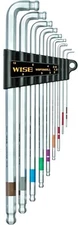 WISE DOUBLE BALL HEX WRENCH SET (1.5,2,2.5,3,4,5,6,8,10mm) WBP-2900LL