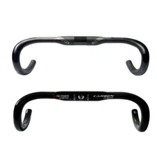 3K Carbon Fiber Road Handlebar Drop Bar Road Bike Bent Bar 380/400/420/440/460mm