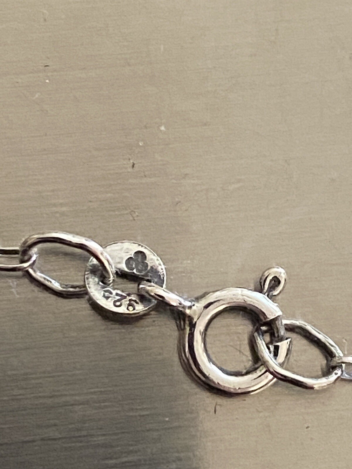 Antique Sterling Silver Hexagonal Ruby & Marquis … - image 8