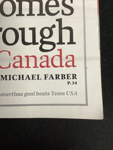 Sidney Crosby Team Canada Sports Illustrated 3/8/10 No Label Olympic Gold Mag - Picture 4 of 6