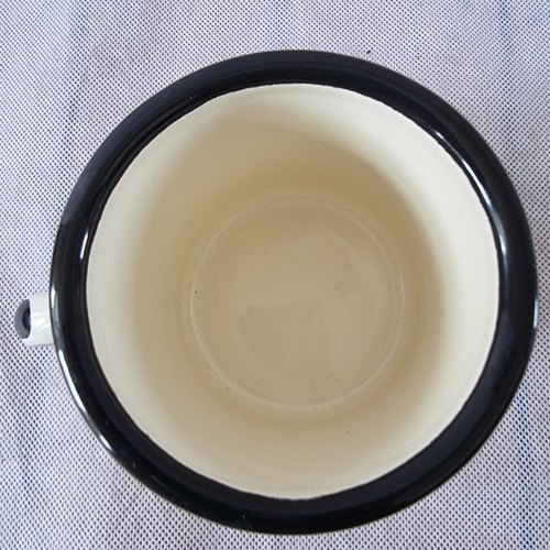 L'avventura è là fuori / tazza da viaggio caravan smaltata retrò - Foto 4 di 5