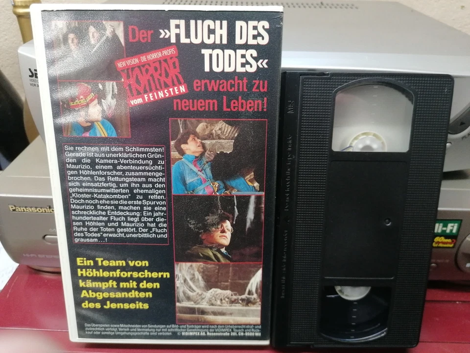 VHS RARITÄT: GATES OF HELL (1989) VON UMBERTO LENZI & UNCUT - Bild 2 von 2