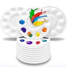 Paint Tray Palettes, Plastic Paint Pallets for Kids or Students