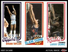 1980 Topps Brian Taylor / John Shumate / Larry Demic 221 / 253 / 167 8 - NM/MT