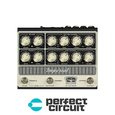 Tone King Imperial Dual-Channel Tube Preamp Pedal EFFECTS NEW PERFECT CIRCUIT