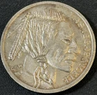 1 Oz .999 Silver GSM Golden State Mint Indian Buffalo Toned Silver Round Stack!!