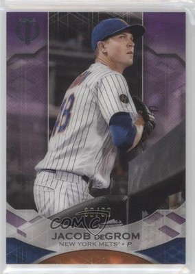 2019 Topps Tribute Purple /50 Jacob deGrom #22 sl1