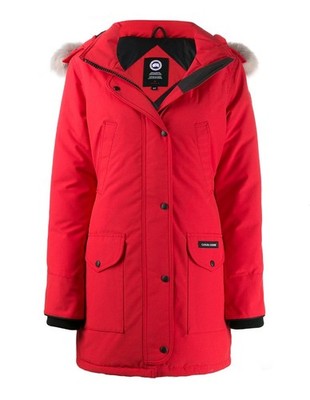 Canada Goose Trillium Parka Heritage Jacket Red Rouge Womens - S/P NWT