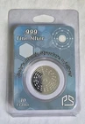 🔥 Pan Silver 10 Gram .999 Silver Round Bohr’s Atomic Structure In Capsule & OGP
