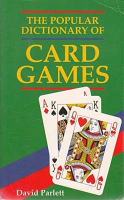 The Popular Dictionary of Card Games by David Parlett Book The Fast Free