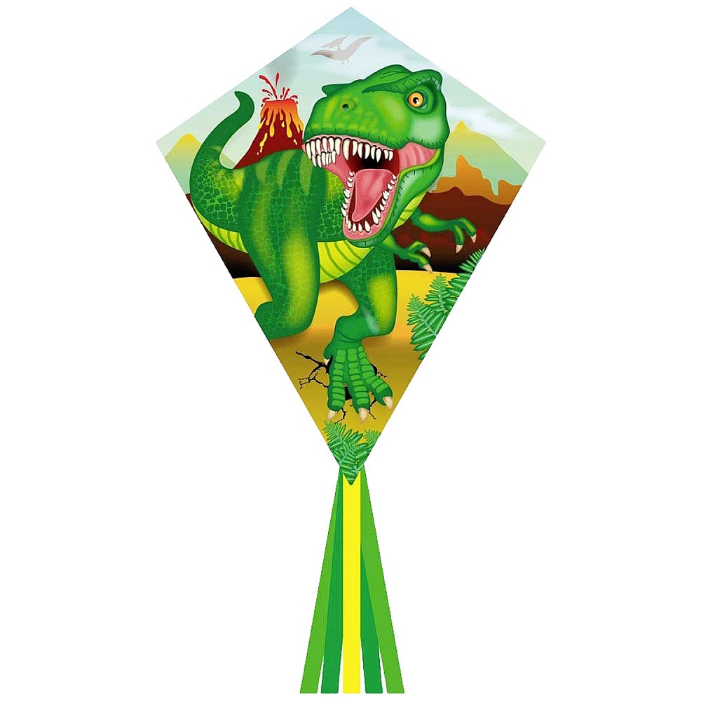 Ветрозащитный кран Ecoline Einleiner Drachen Eddy T-Rex Spannweite (подробнее) 700 мм-...