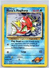 Misty's Magikarp 88/132 Common Gym Challenge Pokemon Unlimited NM/M 526-6 on eBay